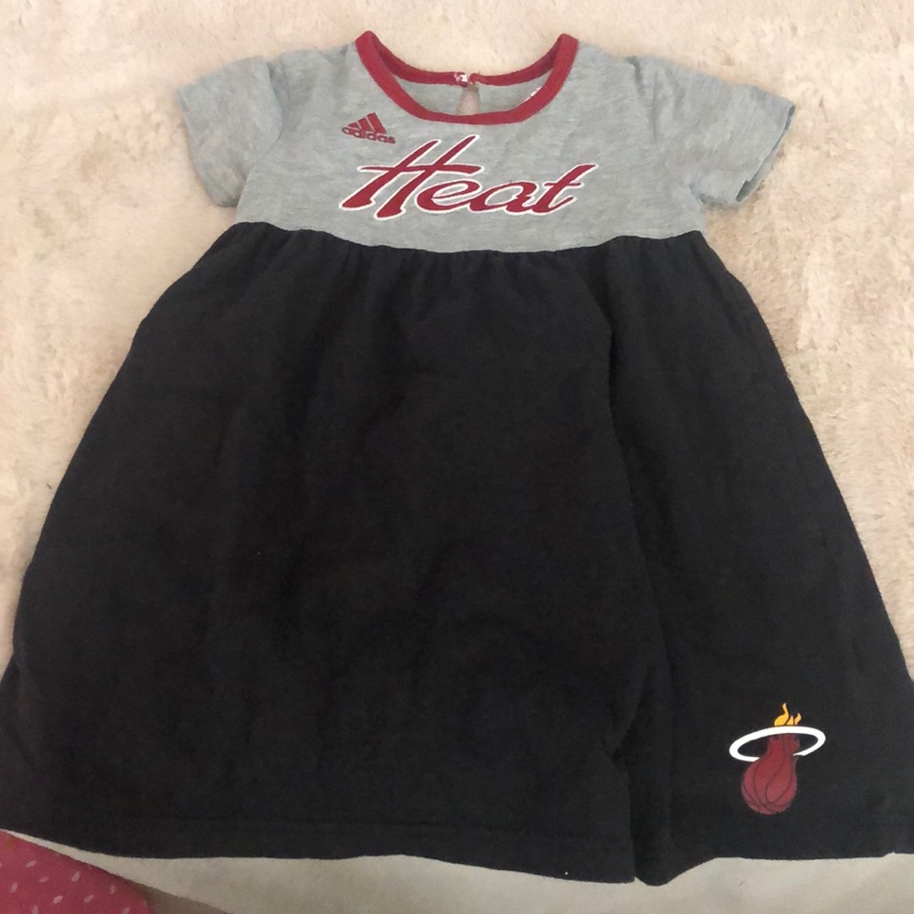 Adidas 3T girls dress Miami Heat